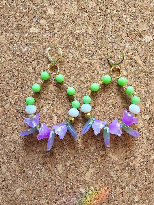 Desert Rain Flower Earrings