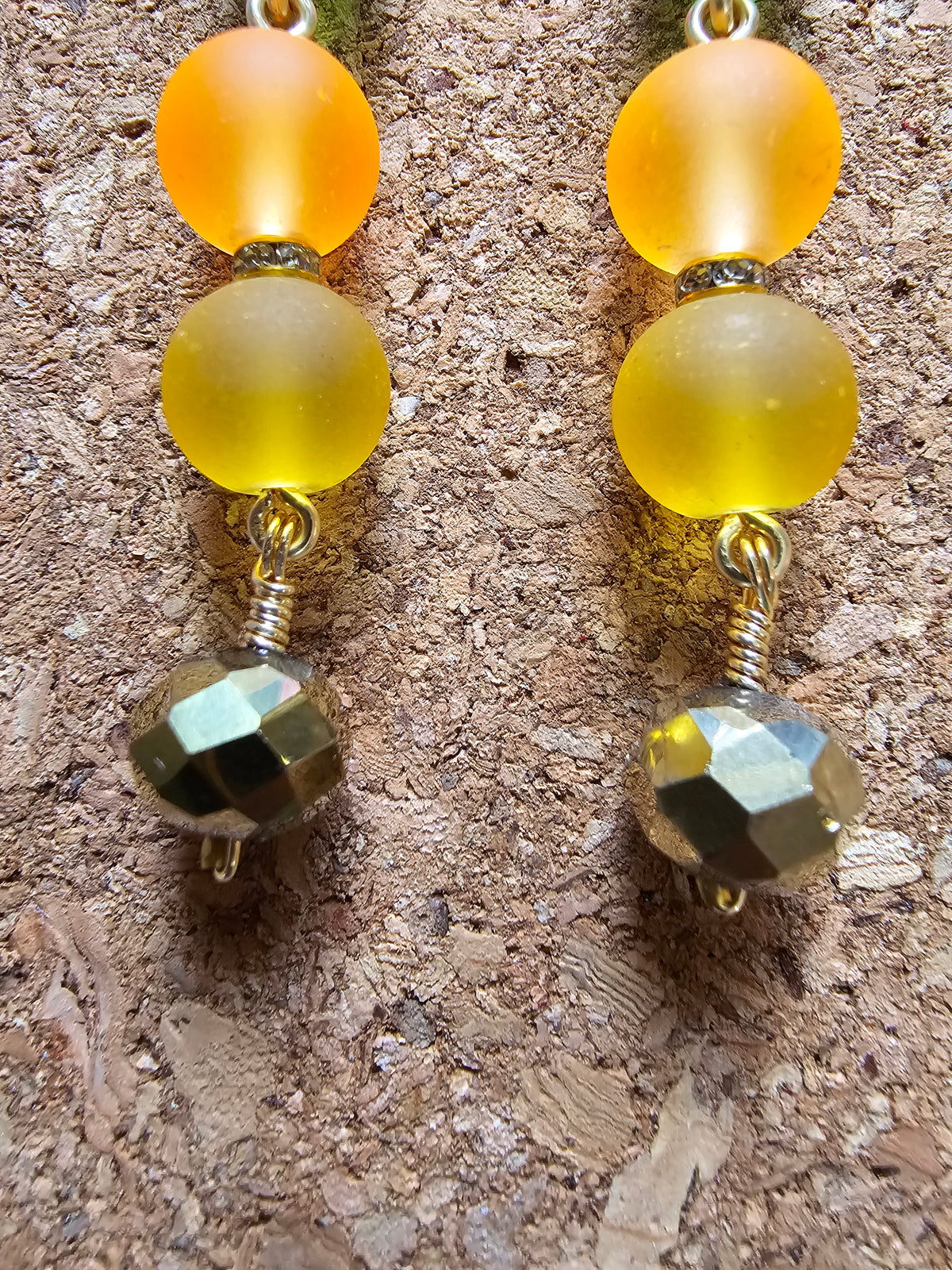 Water Color Stacked Earrings