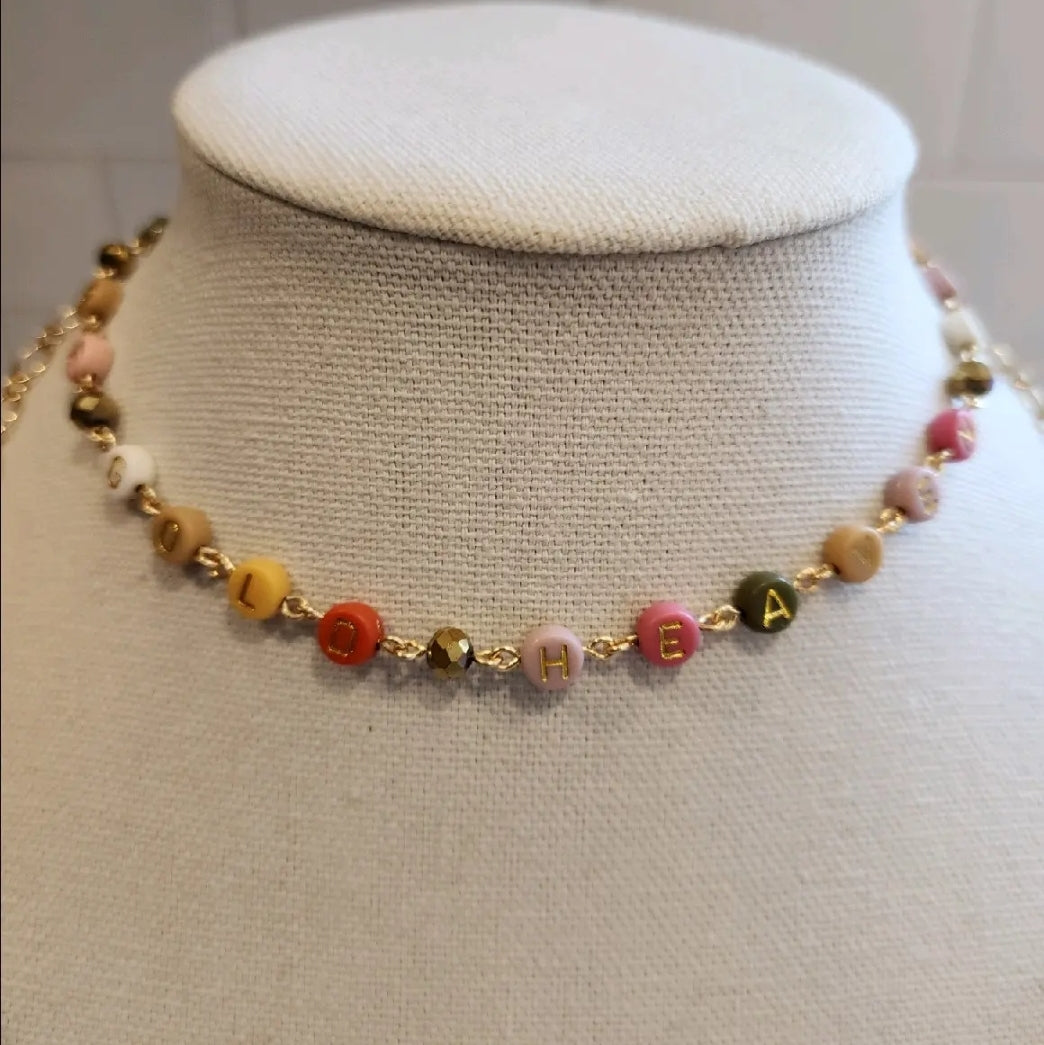 HEART OF GOLD HEAVEN SENT NECKLACE