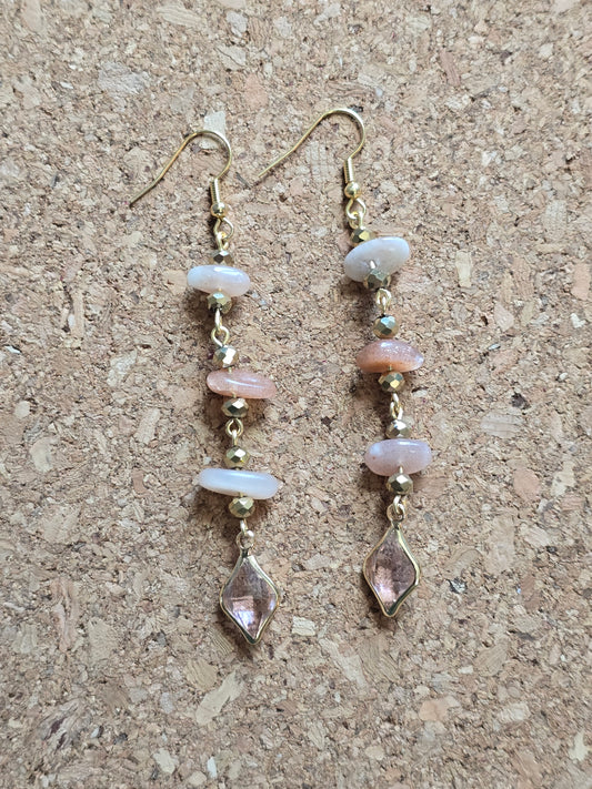 Desert Rocks Dangle Earrings