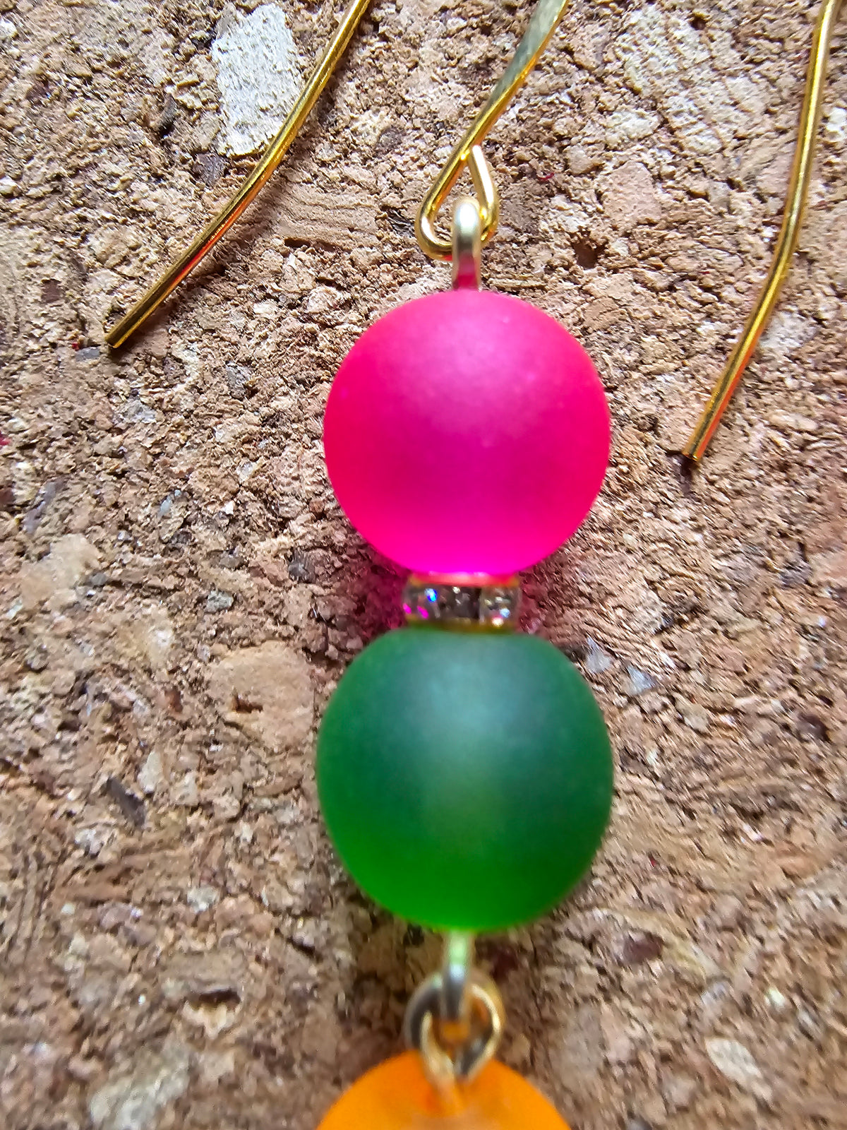 Water Color Stacked Earrings