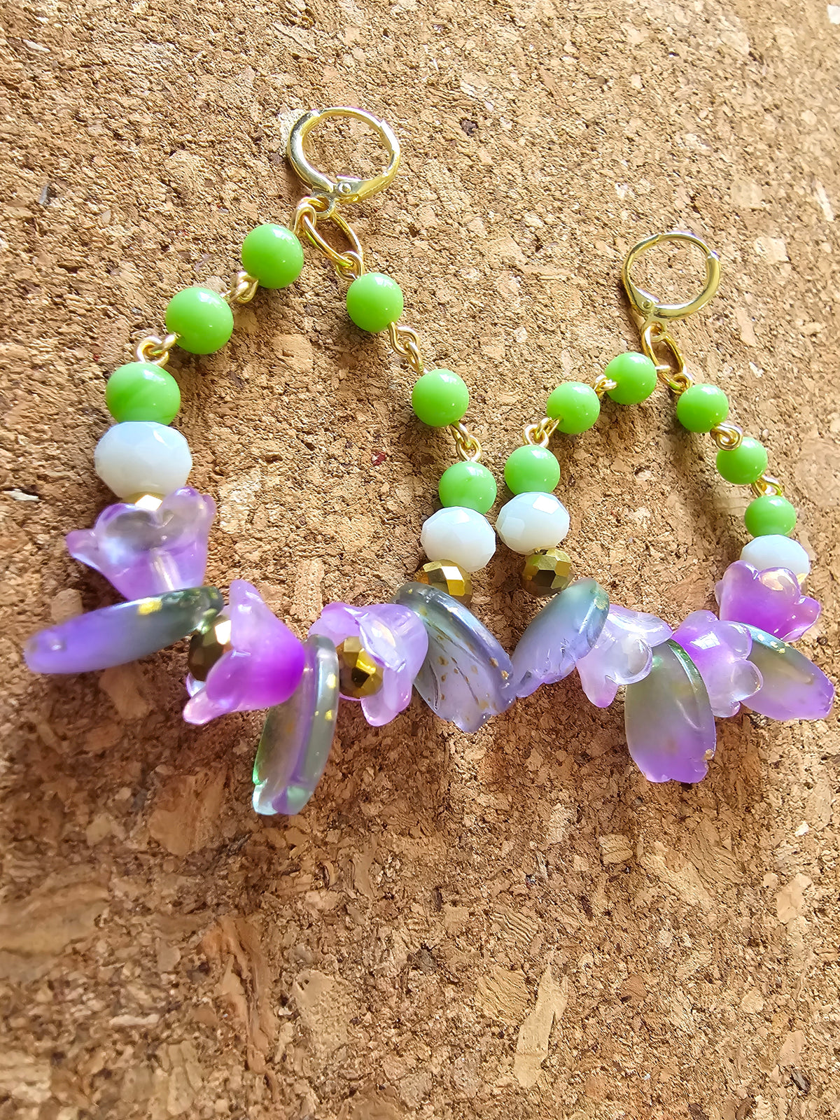 Desert Rain Flower Earrings